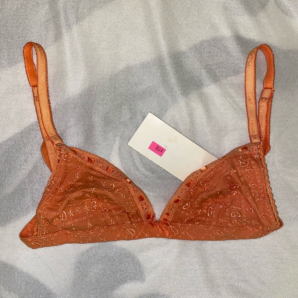 Orange Cream bra from Dolce & Gabbana